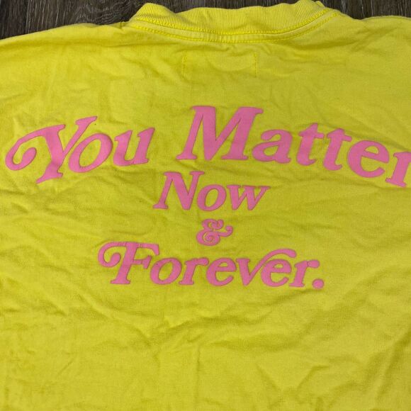 Demetrius Harmon Basic T Shirt XS Mens Sunflower "You Matter Now & Forever" - Picture 4 of 5